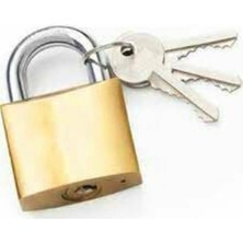 Abnturk 38 mm Sarı Asma Kilit