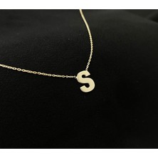 Kiriş Gümüş Gümüş Harf Kolye