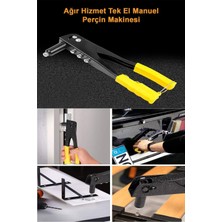 Rowermax El Sıkmalı Perçin Tabancası Araçkoltuk Mobilya Perçin Makinası