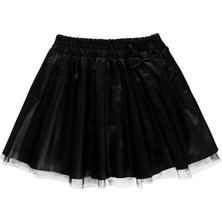 Civil Girls Kız Çocuk Etek 10-13 Yaş Siyah