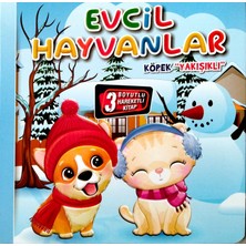 Kids Babies 3 Boyutlu Hareketli Kitap , Evcil Hayvanlar Köpek Yakışıklı Hareketli Pop-Up Kitap