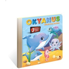 Kids Babies 3 Boyutlu Hareketli Kitap, Okyanus Minikler  Okul Gezisinde Hareketli Pop-Up Kitap