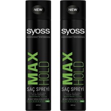 Syoss Maksimum Tutuş Sprey 400 ml x 2 Adet