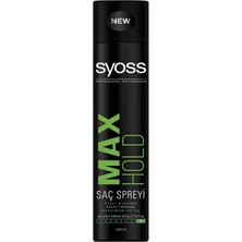 Syoss Maksimum Tutuş Sprey 400 ml x 2 Adet