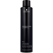 Schwarzkopf Session Label The Flexible No.2 Flexible Hold Volumizing Defining Hair Spray 300 ml