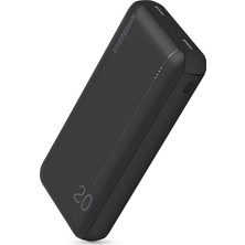 Hypergear 20000mAH Dual UsbA Çıkışlı Powerbank Siyah