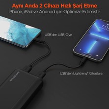 Hypergear 20000mAH Dual UsbA Çıkışlı Powerbank Siyah