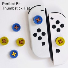 Cucavion 4 Adet Joystick Şapka Anti-Ter Değiştirme Yorgunluğu Rahatlatmak Rocker Şapka Forfor (Yurt Dışından)