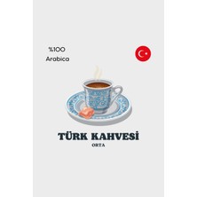 Abu Coffee Türk Kahvesi Arabica 250 gram Açık Kavrulmuş