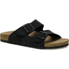 Kinetix Aten 3fx Siyah Erkek Terlik Deri Malzeme ile Konforlu Tasarım ve Hafif Yapı