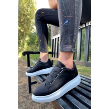 Rainon Store Siyah Lastikli Rahat Tabanlı Erkek Sneaker