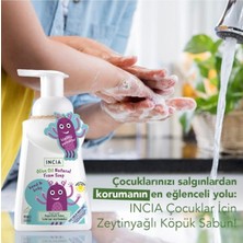 INCIA Çocuklar Için Zeytinyağlı Doğal Köpük Sabun 200 ml