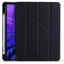 Z-Mobile Apple iPad 10. Nesil 2022 10.9" Uyumlu Kılıf Tri Folding Smart Kalemlikli Kapaklı Uyku Modlu Kılıf