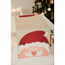 Modafabrik Yılbaşı Noel Baba Desenli Runner