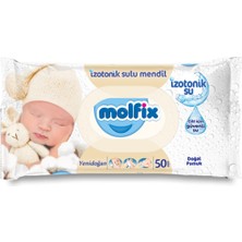 Molfix Izotonik Sulu Yenidoğan Islak Mendil 12X50 Adet