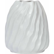 Karaca Home Mooney Vazo 15 cm Beyaz