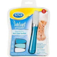 Scholl Velvet Smooth Elektronik Tırnak Bakım Seti ile Parlak Tırnaklar için Kolay Kullanım
