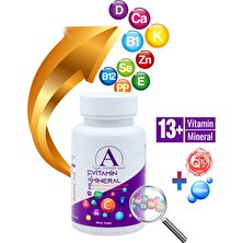 Ayosnet Multi Vitamin Mineral Koenzim Q10 Ve Likopen Içeren Takviye Edici Gıda