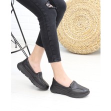 Forex 1002 Siyah 315 Gram Eva Taban Anatomik Kadın Ayakkabı