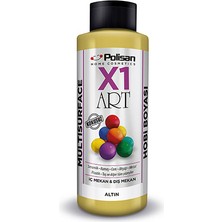 Polisan X1 Art Multisurface Hobi Boyası Altın Metalik 120 ml