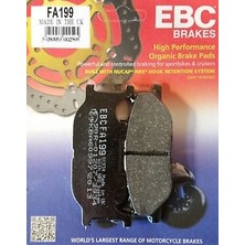 Ebc Yamaha Mt-03 Ön Fren Balatası Ebc FA199 Balata