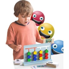 HYD Abaküs Montessori Zeka Renk Algı Hafıza Gelişim Oyunu Eğitici Oyuncak