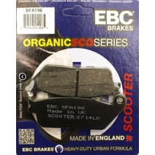 Ebc 2014-2017 Yamaha X-Max 250 Abs Ön Fren Balatası Ebc SFA196 Organi