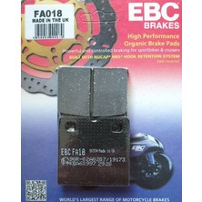 Ebc FA018 1983-1988 Bmw K 100 Rt Uyumlu Ön Fren Balatası Organik Balata