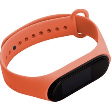 Hoffice Xiaomi Mi Band 3 ve Mi Band 4 Uyumlu Yüksek Kalite Silikon Kordon