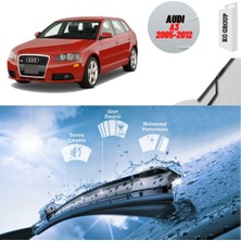 KG Group Audi A3  2011  Silecek Takımı Sağ ve Sol