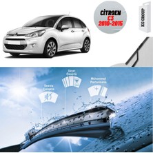 KG Group Citroen C3 2013 Silecek Takımı Sağ ve Sol