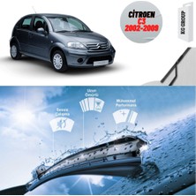 KG Group Citroen C3 2007 Silecek Takımı Sağ ve Sol