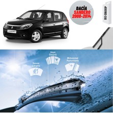 KG Group Dacia Sandero 2008 Silecek Takımı Sağ ve Sol