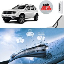 KG Group Dacia Duster 2016 Silecek Takımı Sağ ve Sol