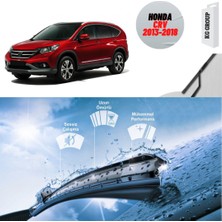 KG Group Honda Crv 2015 Silecek Takımı Sağ ve Sol