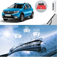 KG Group Dacia Sandero 2019 Silecek Takımı Sağ ve Sol