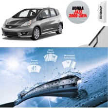 KG Group Honda Jazz  2013 Silecek Takımı Sağ ve Sol