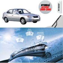 KG Group Hyundai Accent 2003 Silecek Takımı Sağ ve Sol