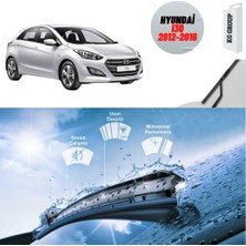 KG Group Hyundai I30 2015 Silecek Takımı Sağ ve Sol