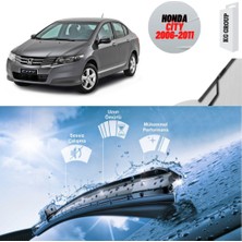 KG Group Honda City 2011 Silecek Takımı Sağ ve Sol