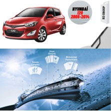 KG Group Hyundai I20 2014 Silecek Takımı Sağ ve Sol