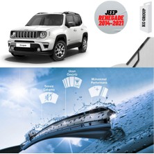 KG Group Jeep Renegade 2015 Silecek Takımı Sağ ve Sol