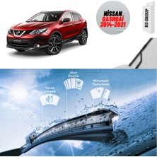 KG Group Nissan Qashqai 2014 Silecek Takımı Sağ ve Sol