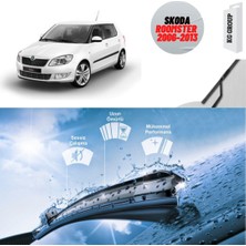 KG Group Skoda Roomster 2012 Silecek Takımı Sağ ve Sol