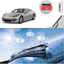 KG Group Porsche Panamera 2013 Silecek Takımı Sağ ve Sol