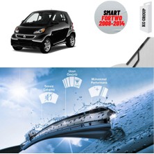 KG Group Smart Fortwo 2009 Silecek Takımı Sağ ve Sol