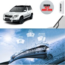 KG Group Skoda Yeti  2010  Silecek Takımı Sağ ve Sol