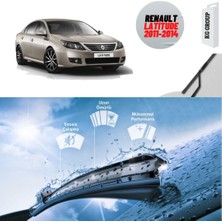 KG Group Renault Latitude 2012 Silecek Takımı Sağ ve Sol