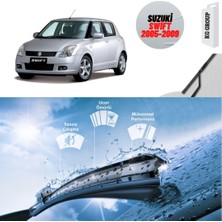 KG Group Suzuki Swift  2006  Silecek Takımı Sağ ve Sol