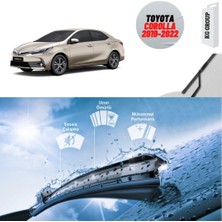 KG Group Toyota Corolla 2019 Silecek Takımı Sağ ve Sol